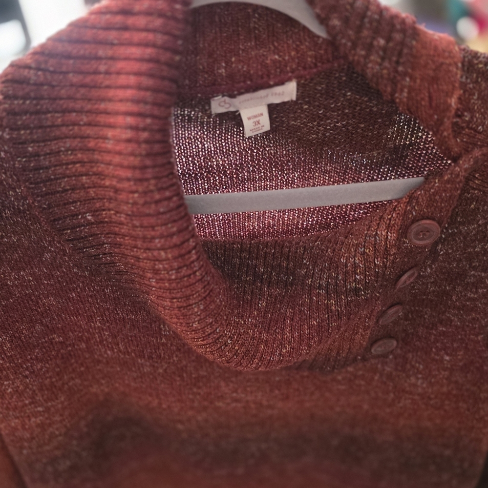 Women's Red Sweater